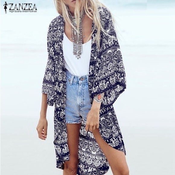 Tops - 100% Cotton light weight elephant wrap